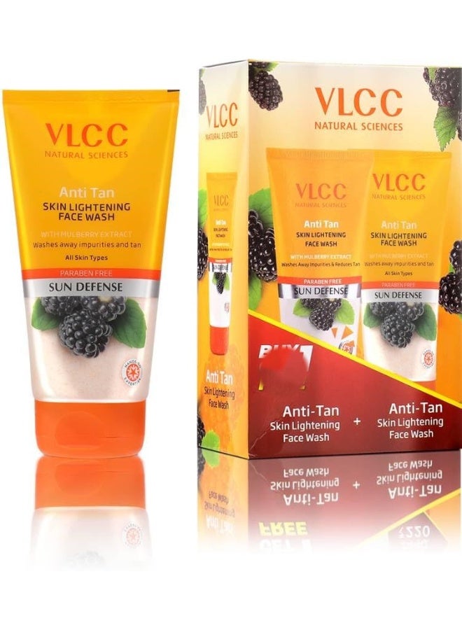 VLCC Anti Tan Skin Lightening Face Wash (200 ml) - Image 1